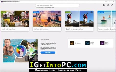 Adobe premiere pro or premiere elements trial version is your only way to get this professional video editing software absolutely free. Adobe Premiere Elements 2020 Free Download