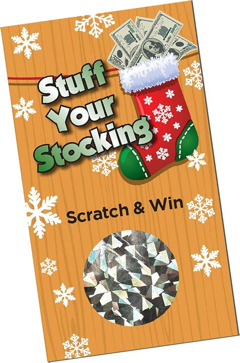 Stuff Your Stocking Scratch Off Cards 30 Pack