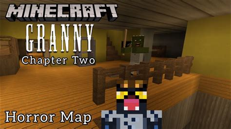 this is so awesome minecraft [bedrock] granny chapter two horror map youtube