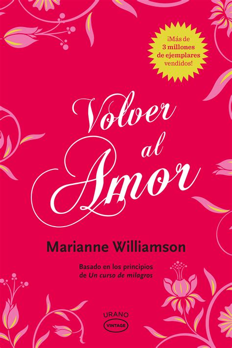 Volver Al Amor Williamson Marianne Libro En Papel