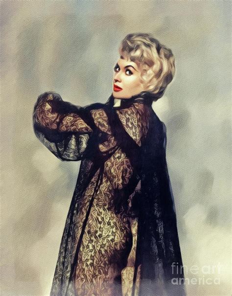 Vera Day Vintage Actress Painting By John Springfield Pixels