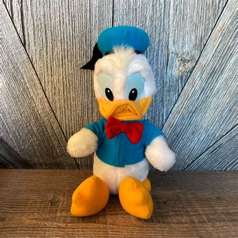 Vintage Donald Duck Plush Toy Donald 12 Inch Toy Mickeys Etsy