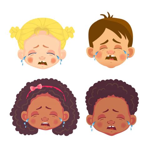 Best Black Girls Crying Cartoons Illustrations Royalty Free Vector