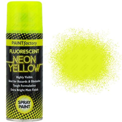 Fluorescent Neon Yellow Matt 200ml Sprayster