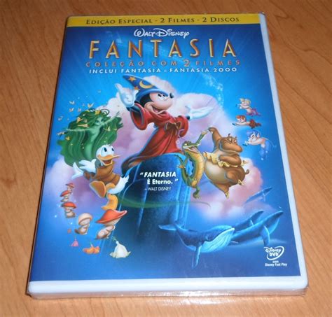 Dvd Disney Fantasia Fantasia 2000 Edição Especial 2 Dvds R 3990