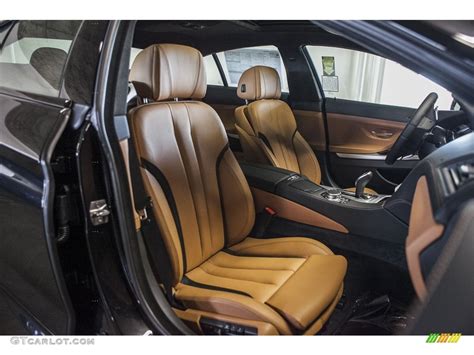 Cognacblack Interior 2017 Bmw 6 Series 640i Gran Coupe Photo