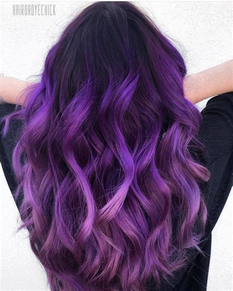 50 Bright Purple Hair Color Ideas Bright Purple Hair Colors Are