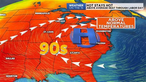 Sweltering Heat Continues Through Labor Day Weekend