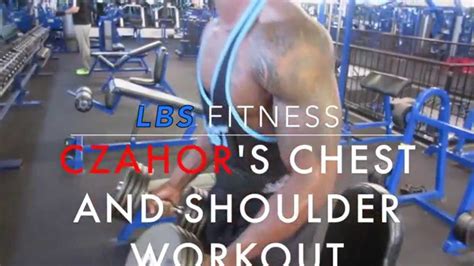 High Volume Chest And Shoulder Workout Fitness Motivation Build