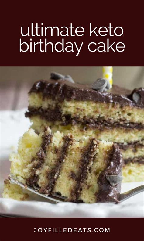 See if one of these show stopping bakes is 20+ easy and delicious birthday cake recipes. Keto Birthday Cake - Low Carb, Sugar-Free, Gluten-Free ...