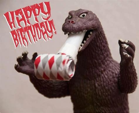 Godzilla Birthday Card Birthdaybuzz