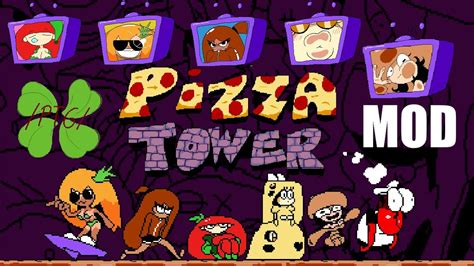 Waifu Toppings In Pizza Tower Mod Showcase Youtube