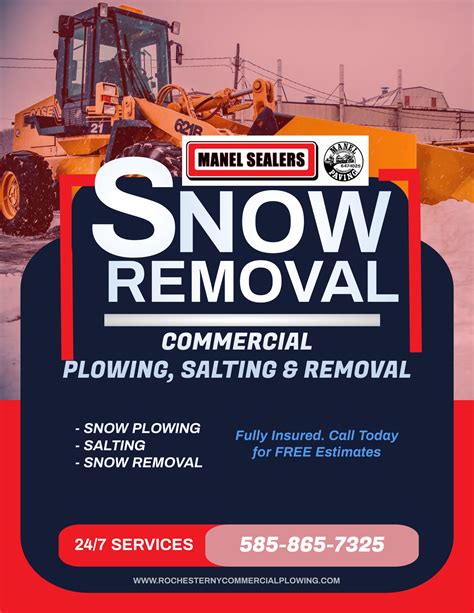 Commercial Snow Plowing And Removal Manel Sealers
