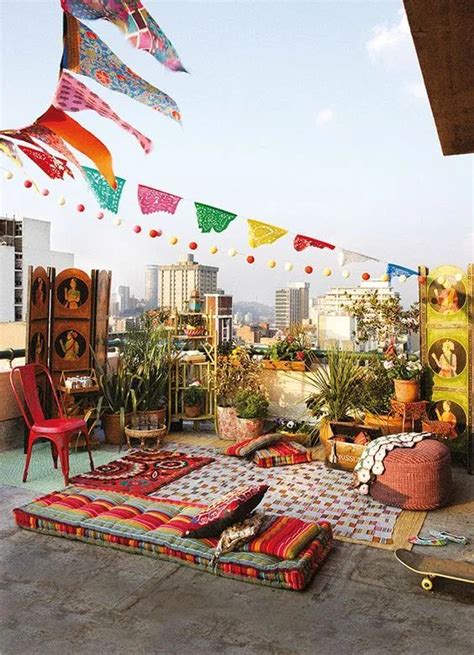 25 Trendy And Intense Boho Yards And Terraces Ideas Full Of Energy My
