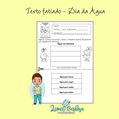 Texto Fatiado Para 3 Ano