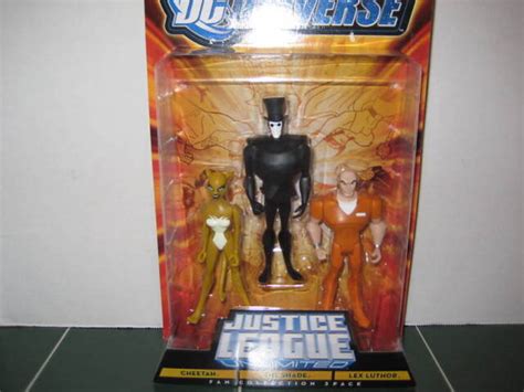 Dc Justice League Cheetah The Shade Lex Luthor Set Ebay
