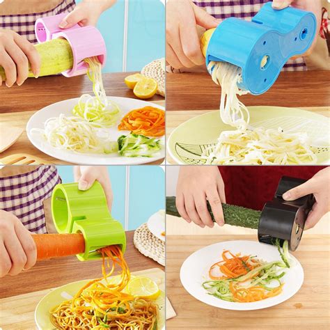 Multifunction Spiral Vegetable Slicers Double Grater Premium Noodle