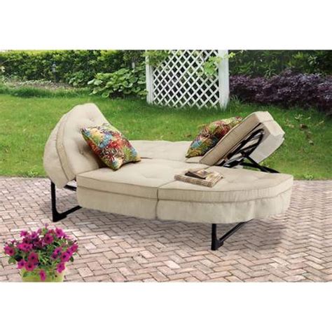 Mainstays Orbit Chaise Lounger Tan Seats 2 667930047057 Pool Chaise