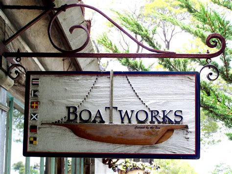 Boat Works Sign By Carinatravels Photo 20260885 500px