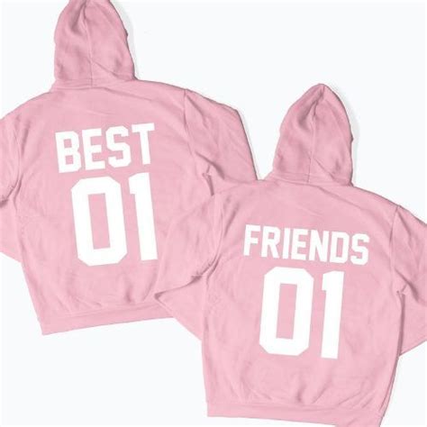 Juego Sudaderas Pareja Best Friends Mejores Amigas E Gratis 999