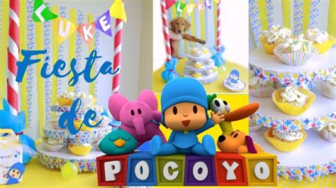 Quizá te preguntes ¿cómo animar una fiesta de niños? Como decorar fiesta POCOYO / by WendyLou - YouTube