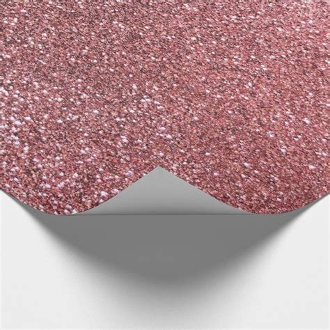 Personalize your gifts with fun patterns from independent artists. Light pink glitter wrapping paper | Zazzle.com in 2020 | Glitter wrapping paper, Gold glitter ...