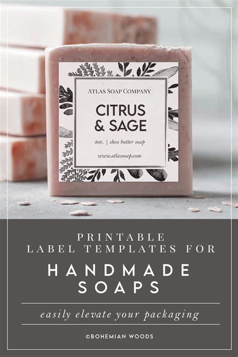 Free Printable Hand Soap Labels