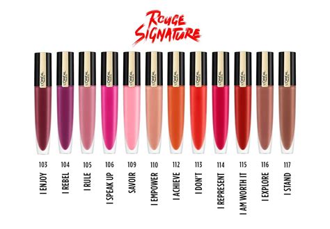 Rouge Signature Vloeibare Matte Lipstick Loréal Paris