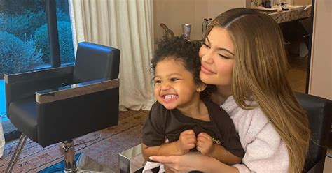 Kylie Jenner Shows Daughter Stormis Swimming Skills Video