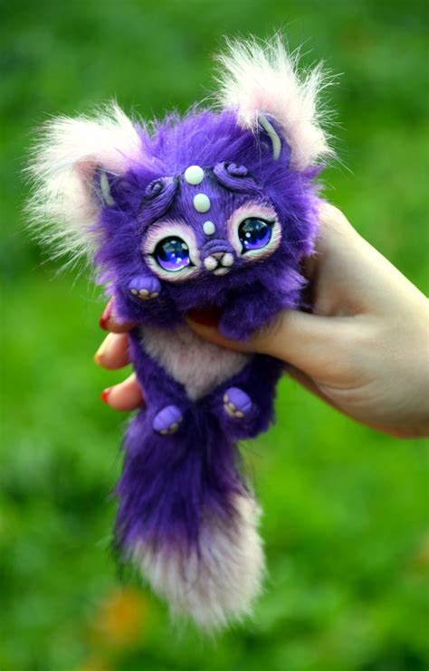 Small Purple Kitten
