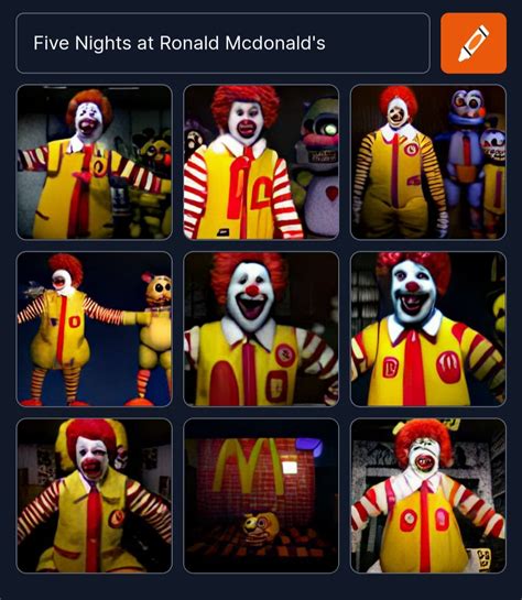 Five Nights At Ronald Mcdonalds Weirddalle