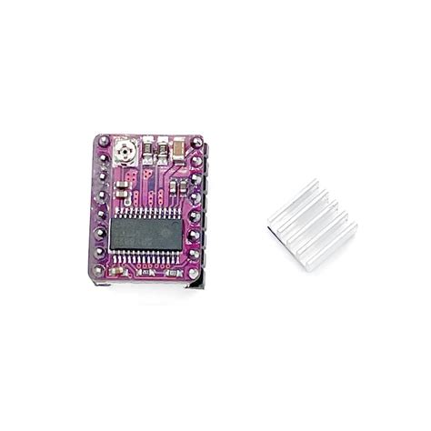 Drv8825 Stepper Motor Driver Module Met Gesoldeerde Headers Heatsink