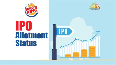 However, the allotment status is not yet disclosed. Burger King Ipo Allotment Status : Burger King Ipo ...