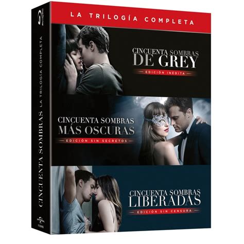 Pack Cincuenta Sombras De Grey La Trilogía Blu Ray · Universal · El