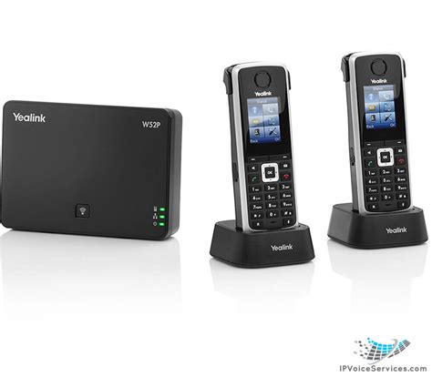 Yealink Wireless Dect W52p Ip Phone Ip Voice Services Solutions For