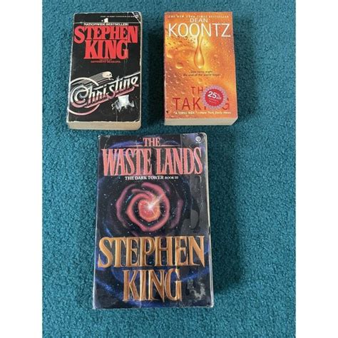 Stephen King Other Stephen King And Dean Koontz 3 Horror Book Lot
