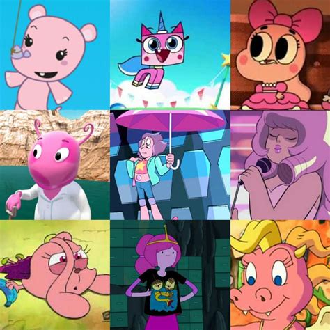 My Personal Favourite Pink Skinned Cartoon Characters Cartoon Amino