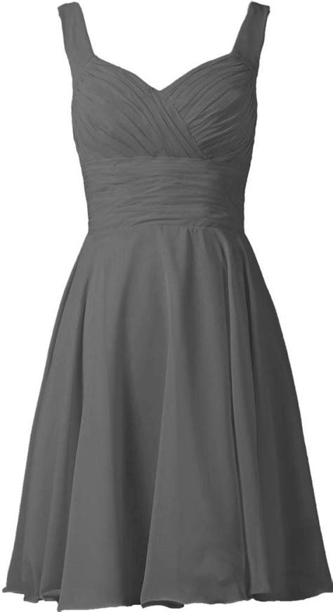 Shop by designer, color, price, silhouette and design trend to create your perfect wedding experience. Grey Bridesmaid Dresses With Strapless Neckline Short Gray ...