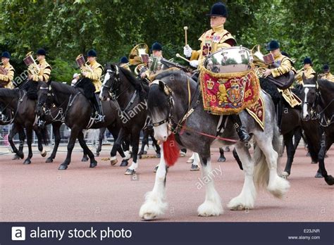 Mounted Band Of The Household Cavalry At Trooping The Color Mercury The