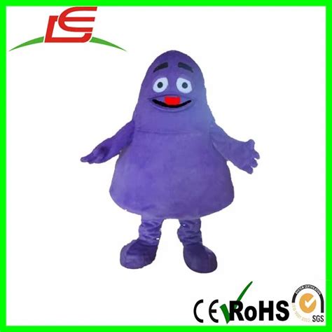 Hot Sale Cartoon Character Purple Monster Grimace Mascot Costume Buy