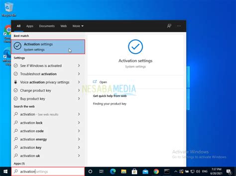 2 Cara Aktivasi Windows 10 Secara Gratis 100 Permanen
