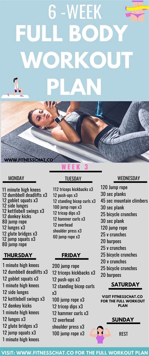 6 Days A Week Workout Plan At Home Cardio For Weight Loss