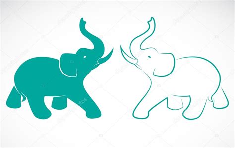 Vector Image Of An Elephant — Stock Vector © Yod67 30175381