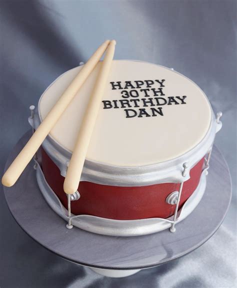 Drum Cake Drum Cake Happy 30th Birthday Happy 30th