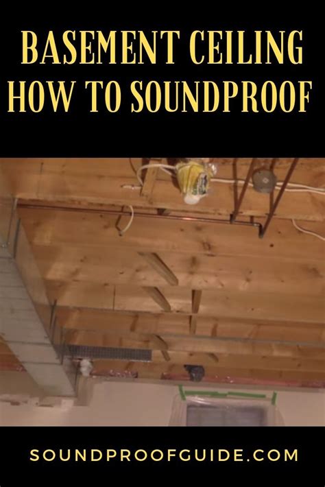 When someone walks the hollow cavity is going to echo. How to Soundproof an Unfinished Basement Ceiling - 4 Cheap ...