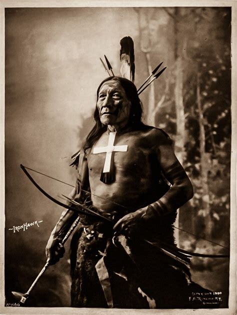 Oglala Chief Iron Hawk Aka Chetan Maza 1899 Native American Images
