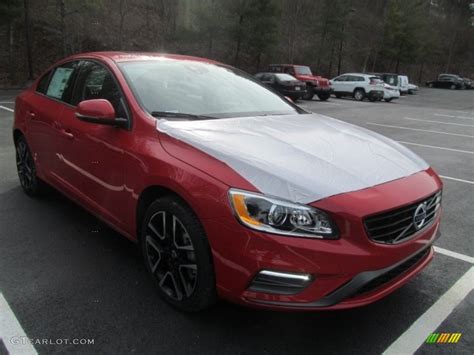 2017 Passion Red Volvo S60 T5 Awd 121258297 Photo 3 Car Color Galleries
