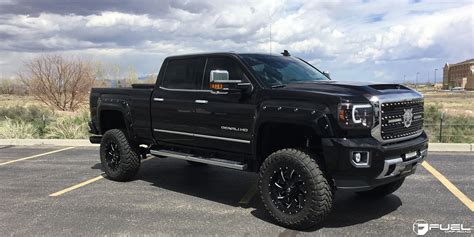 Go High End With Fuel Wheels On This Gmc Sierra Hd