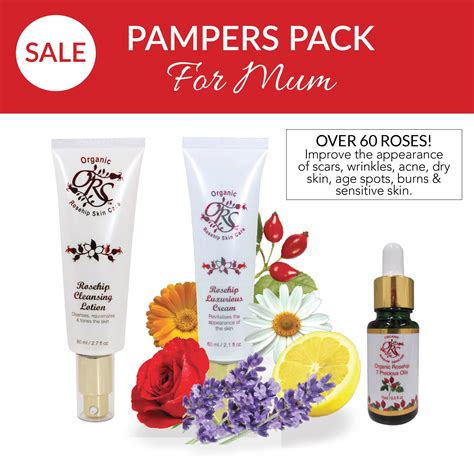 Pamper Pack for Mum - Organic Rosehip Skincare