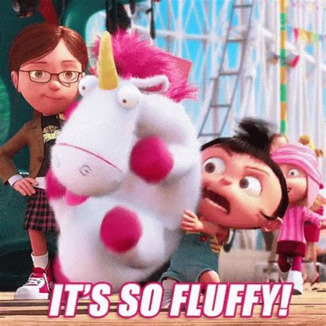Its So Fluffy Agnes Gif Its So Fluffy Agnes Unicorn Gifs Entdecken